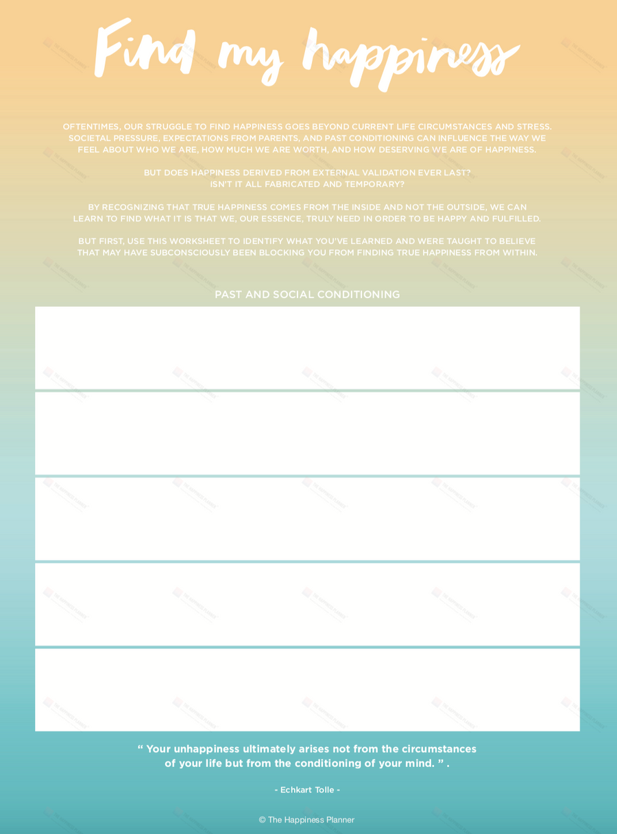 Premium Printables: #Happiness | The Happiness Planner®