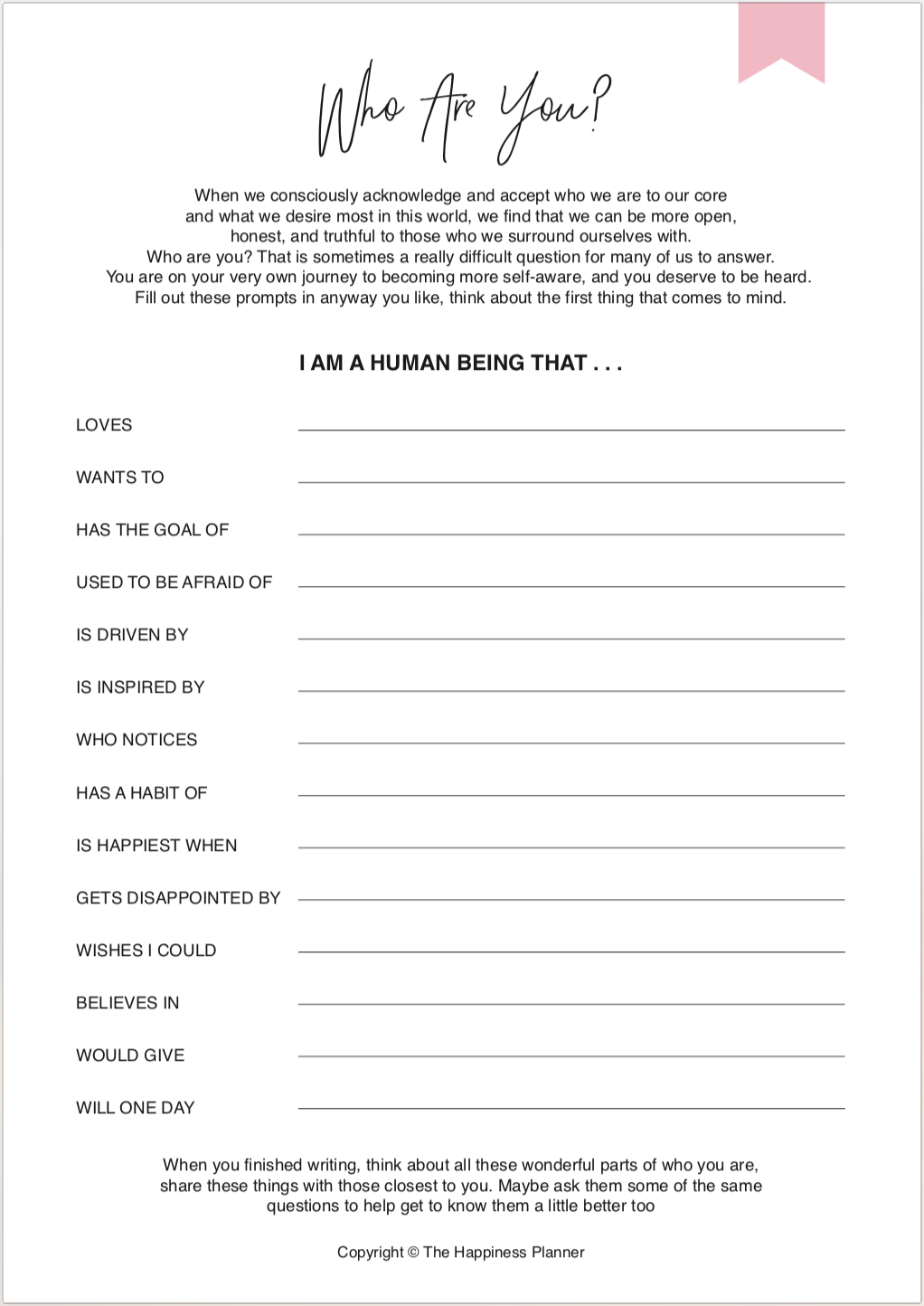 Self-Improvement, Mental Health, Wellbeing Printables/Worksheets – The Happiness Planner® self-improvement-mental-health-wellbeing-printables-worksheets-the-happiness-planner