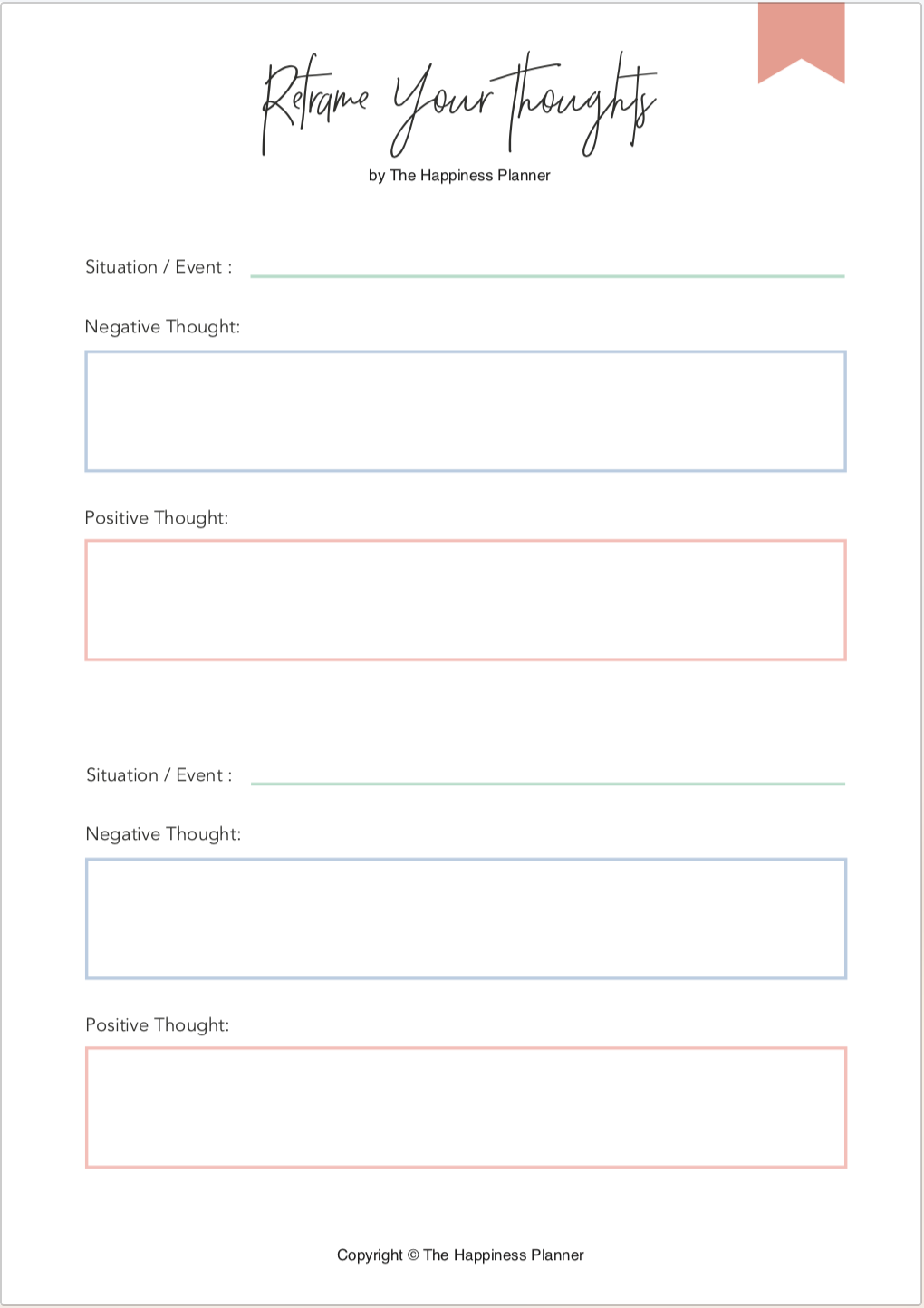 Printables: #Perspective - The Happiness Planner®