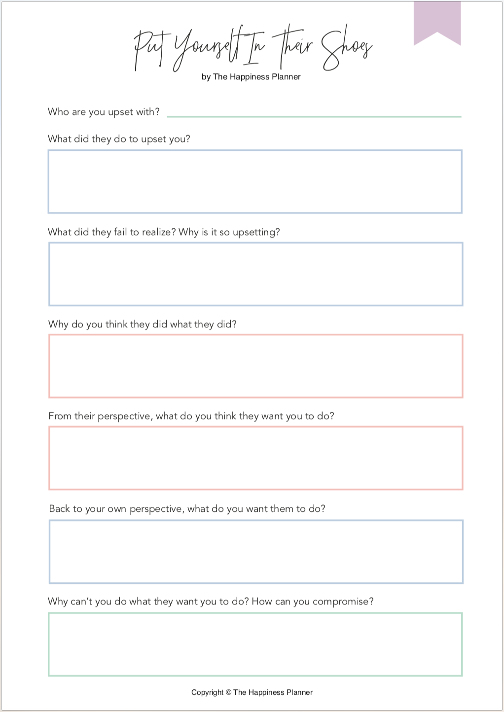 Printables: #Perspective - The Happiness Planner®