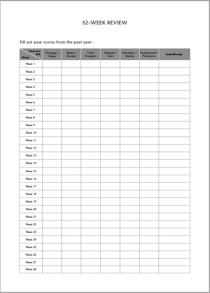 The Happiness Planner® | Undated 52-Week (digital) - The Happiness Planner®