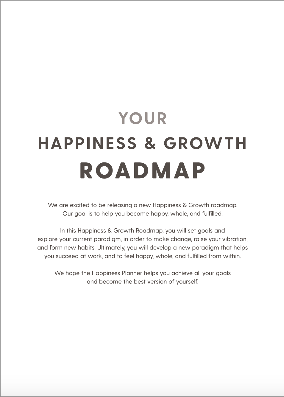 The Happiness Planner® | Undated 372-Day (digital) - The Happiness Planner®