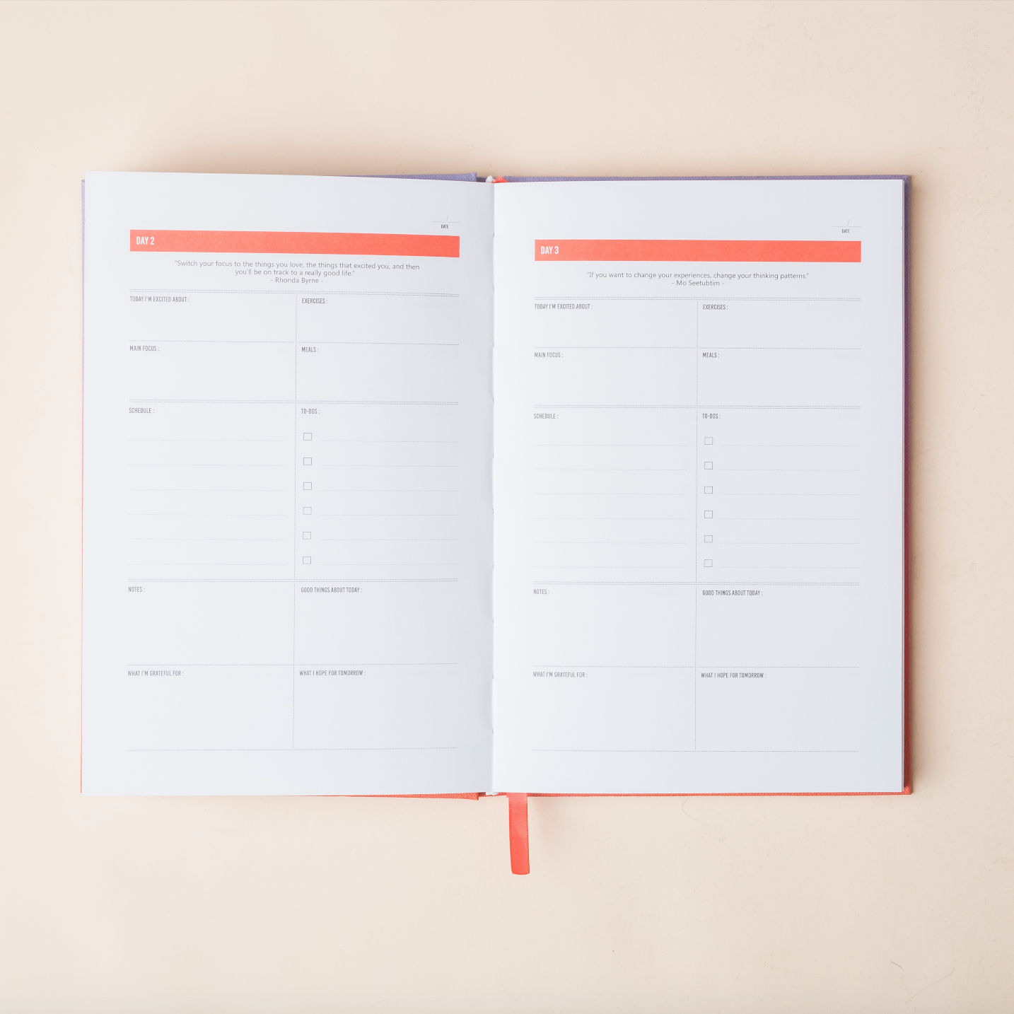 The 100-Day Planner | Lavender & Coral - The Happiness Planner®